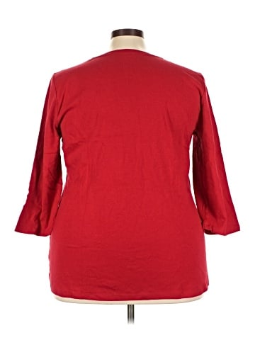 St. John's Bay 3/4 Sleeve Top (view 2)