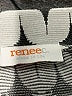 Renee C. Chevron-herringbone Gray Casual Skirt Size L - photo 4
