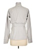Fabletics Solid Gray Track Jacket Size L - photo 2