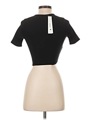 Aqua Short Sleeve Top (view 2)