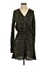 Obey Animal Print Black Casual Dress Size S (estimated) - photo 1