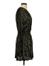 Obey Animal Print Black Casual Dress Size S (estimated) - photo 4