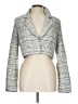 Windsor 100% Polyester Tweed Gray Blazer Size L - photo 1