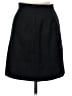 Anne Klein II 100% Wool Solid Black Wool Skirt Size 6 - photo 1