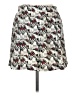 Tail Graphic Gray Casual Skirt Size 12 - photo 1