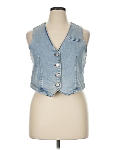Forever 21 Plus Denim Vest (view 1)