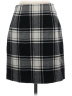 Talbots Plaid Gray Wool Skirt Size 0 (petite) - photo 2
