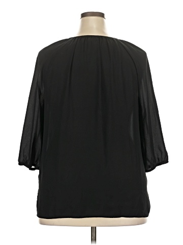 Faded Glory 3/4 Sleeve Blouse (view 2)