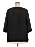 Faded Glory 100% Polyester Black 3/4 Sleeve Blouse Size 20 - photo 2