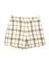 Maje Plaid Ivory Shorts Size EU (FR) 38 / US 6 - photo 1