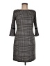 En Focus Studio Houndstooth Gray Casual Dress Size 6 - photo 1