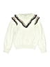 Hatley 100% Cotton Ivory Pullover Sweater Size 7 - photo 1