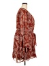 City Chic Paisley Brown Casual Dress Size 20 Plus (L) - photo 4