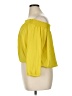 oasis 100% Polyester Yellow 3/4 Sleeve Blouse Size 14 - photo 5