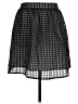 Eyeshadow Checkered-gingham Black Casual Skirt Size L - photo 1