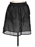 Eyeshadow Checkered-gingham Black Casual Skirt Size L - photo 2