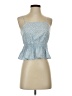Vero Moda 100% Polyester Blue Sleeveless Blouse Size XS - photo 1