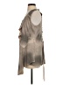 Vocal 100% Polyester Gray Sleeveless Blouse Size S - photo 5
