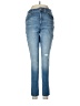 Express Hearts Blue Jeans Size 8R - photo 1