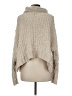 Pol 100% Polyester Tan Turtleneck Sweater Size M - photo 2