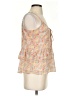 Promesa U.S.A. 100% Polyester Yellow Sleeveless Blouse Size S - photo 4