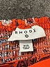 Rhode 100% Cotton Paisley Orange Casual Dress Size XXS - photo 7