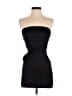 Zara Solid Black Cocktail Dress Size S - photo 1