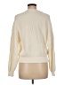Zara Solid Ivory Pullover Sweater Size M - photo 2