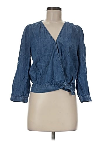 Madewell Long Sleeve Blouse (view 1)