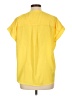 Gibson Yellow Short Sleeve Blouse Size L (estimated) - photo 2