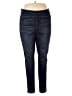 Woman Within Blue Jeggings Size 18 - photo 1