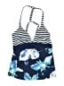 Carve Designs Print Blue Swimsuit Top Size XS - photo 1