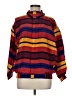 Fuda 100% Silk Stripes Red Windbreaker Size M - photo 1