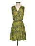 Bar III 100% Polyester Paisley Green Casual Dress Size XS - photo 1