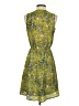 Bar III 100% Polyester Paisley Green Casual Dress Size XS - photo 2