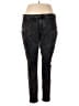Faded Glory Solid Black Jeans Size 18 - photo 1