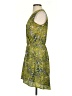 Bar III 100% Polyester Paisley Green Casual Dress Size XS - photo 5