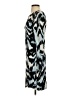 Jennifer Lopez Print Blue Casual Dress Size S - photo 5