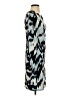 Jennifer Lopez Print Blue Casual Dress Size S - photo 4