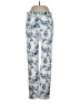 Talbots Print Ivory Jeans Size 4 - photo 1