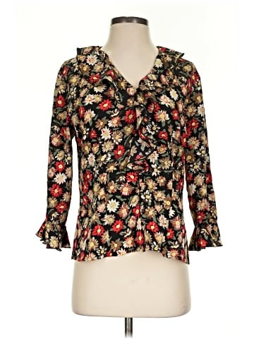 Sag Harbor 3/4 Sleeve Blouse (view 1)
