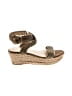 Stuart Weitzman Tan Wedges Size 10 - photo 1
