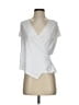 Clara Sun Woo White Short Sleeve Top Size XS - photo 1
