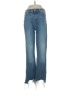 7 For All Mankind Hearts Blue Jeans Size 33 waist - photo 1