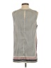 Ann Taylor 100% Polyester Ivory Sleeveless T-Shirt Size S - photo 2