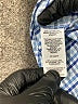 Vineyard Vines Checkered-gingham Blue Long Sleeve Button-Down Shirt Size 16 - photo 4
