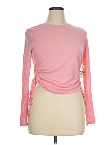 Open Edit Long Sleeve Top (view 1)
