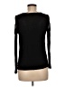 Splash Black Long Sleeve Top Size M - photo 2