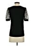 CeCe Black Short Sleeve Top Size S - photo 2