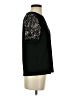 CeCe Black Short Sleeve Top Size S - photo 4